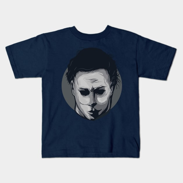 Mike Myers Kids T-Shirt by nelsoncancio